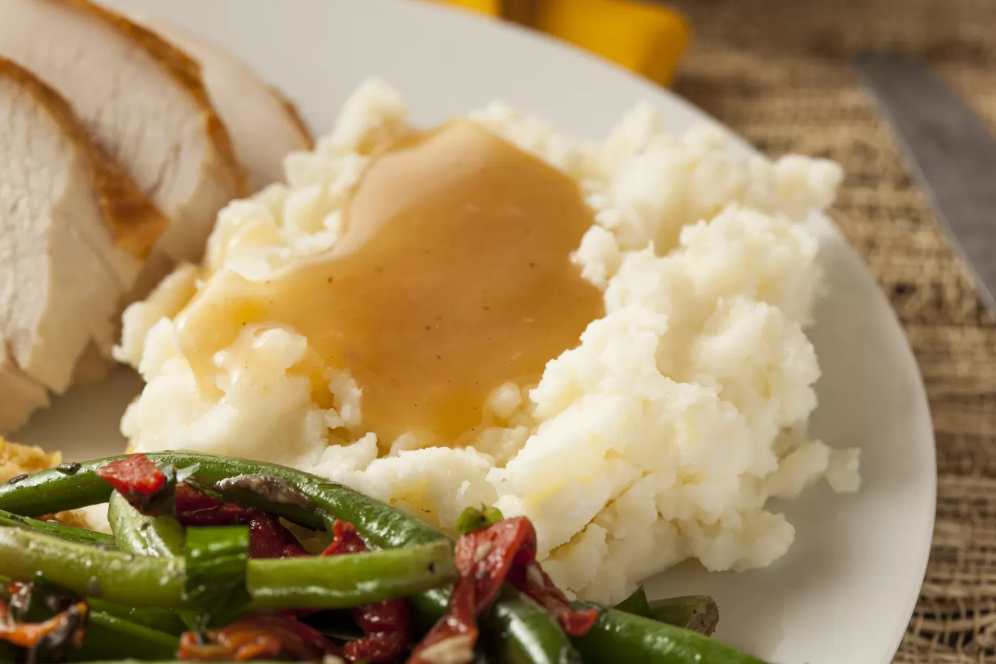 Horseradish Mashed Potatoes and Gravy