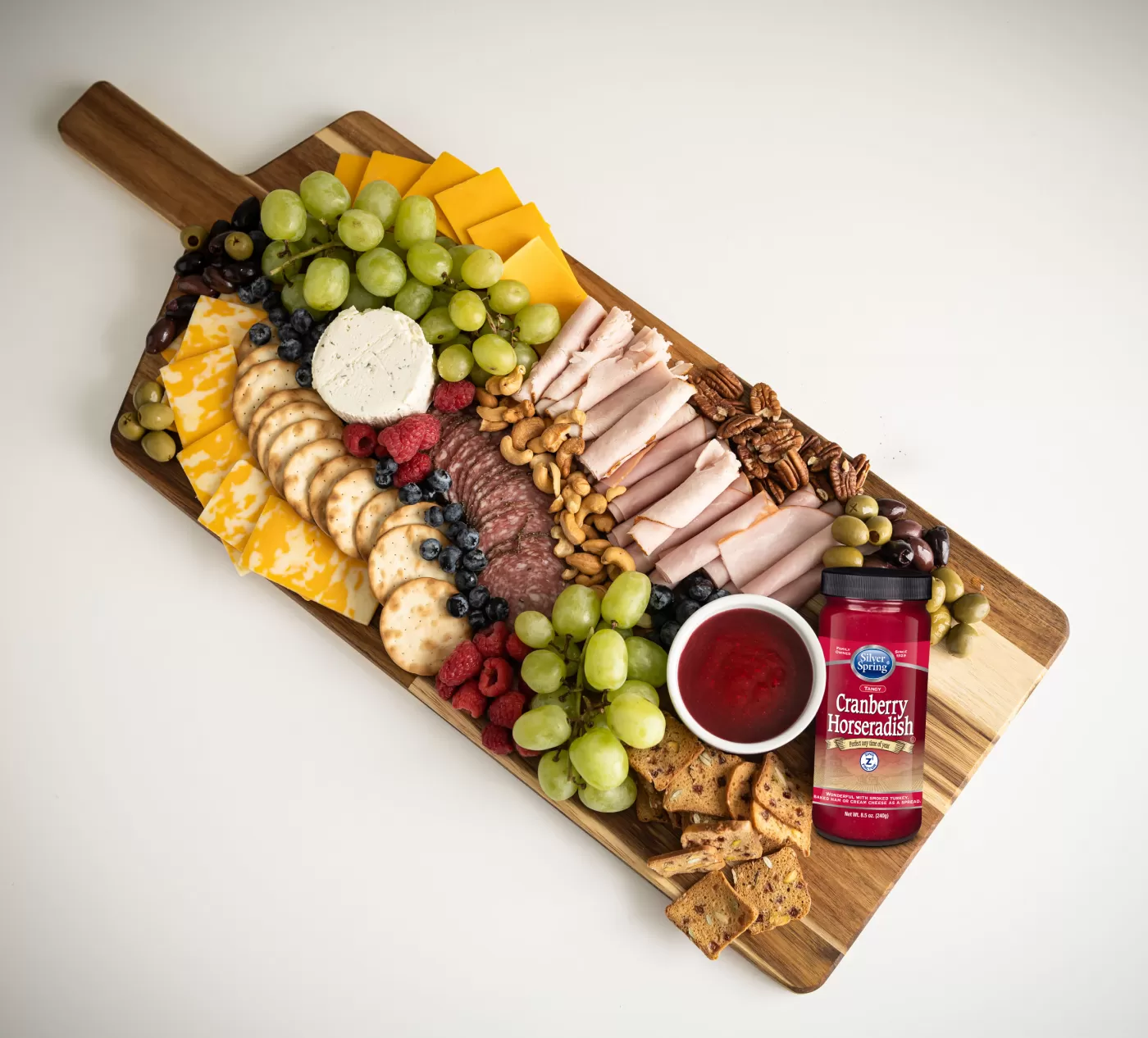 Cranberry Horseradish Charcuterie Board