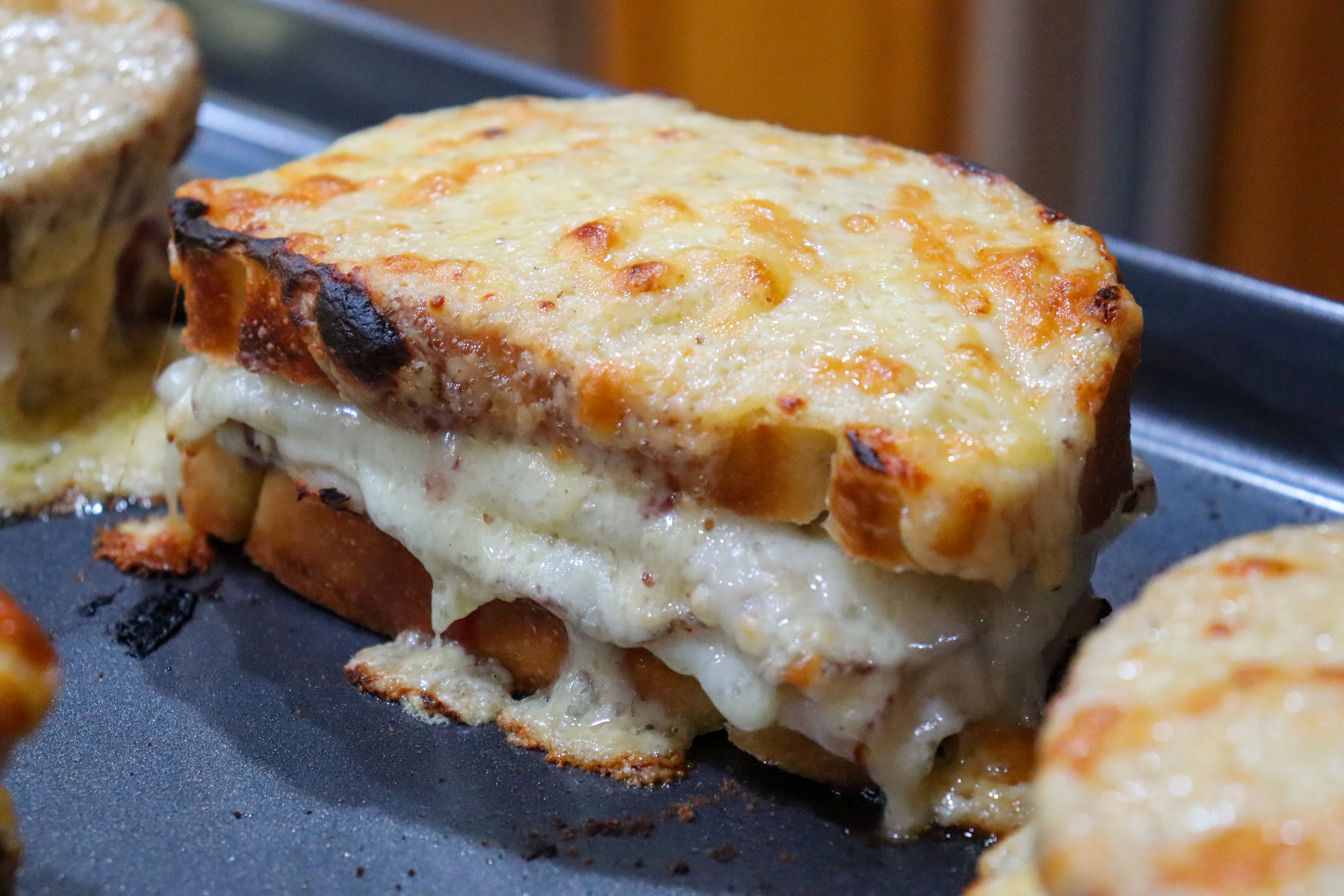 Classic Croque Monsieur with Dijon and Horseradish