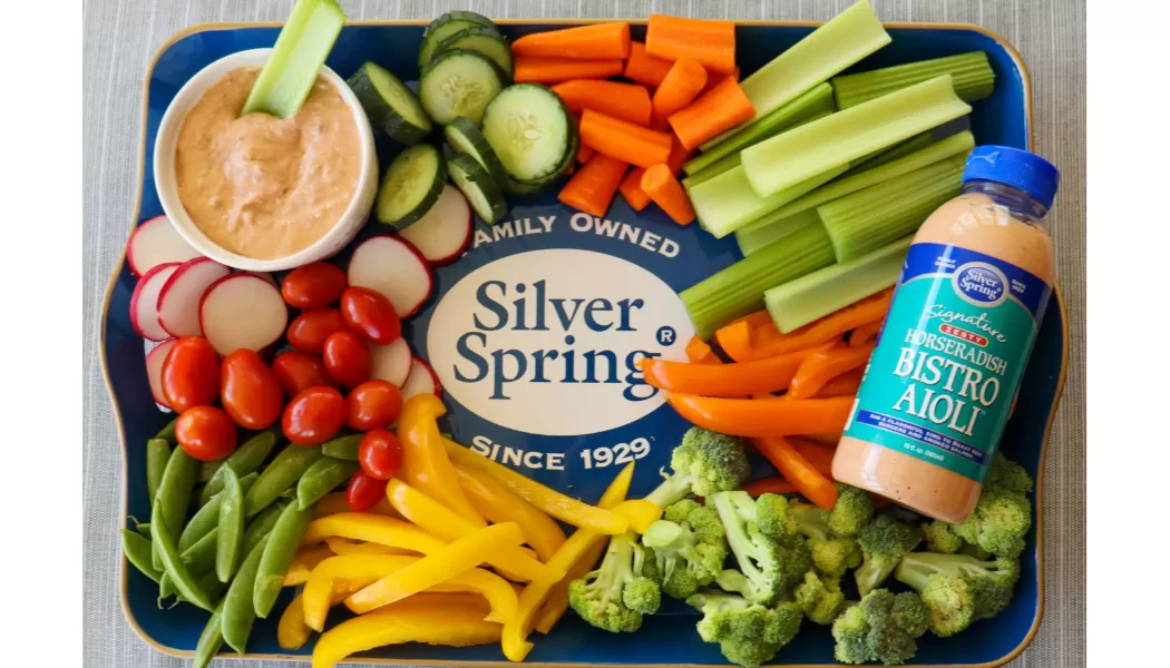 Rainbow Veggie Tray